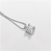Necklace Giorgio Visconti Woman IO LUCE in White Gold Diamante 0.40 Ct GB39401F - GB39401F